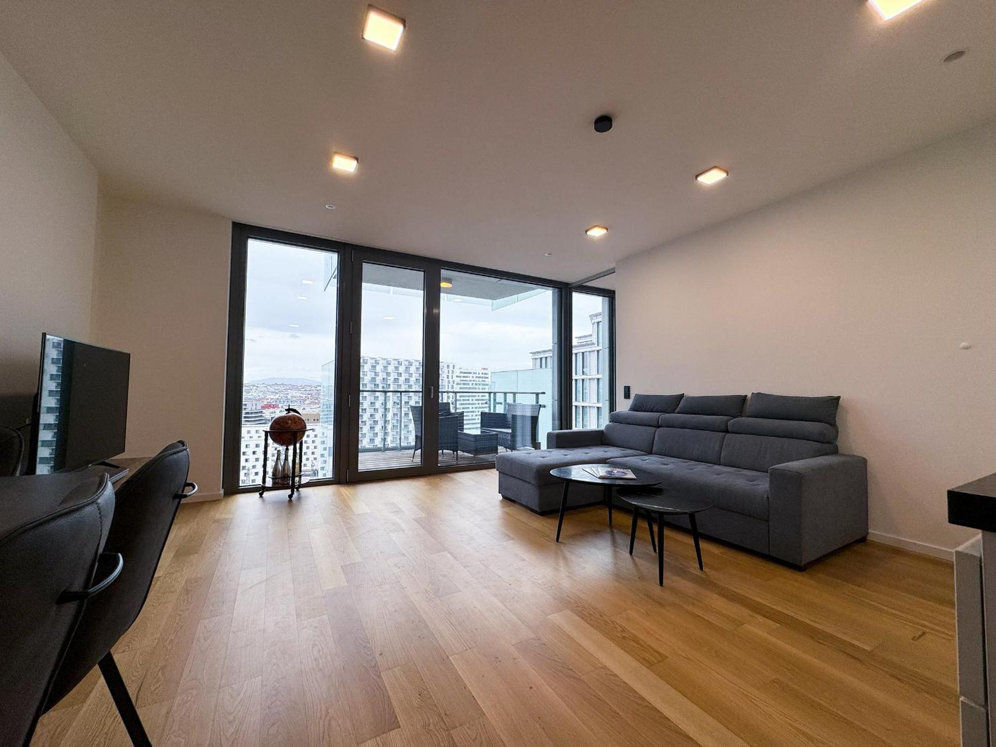 Luxus-Apartment Mit Weitblick 维也纳 外观 照片