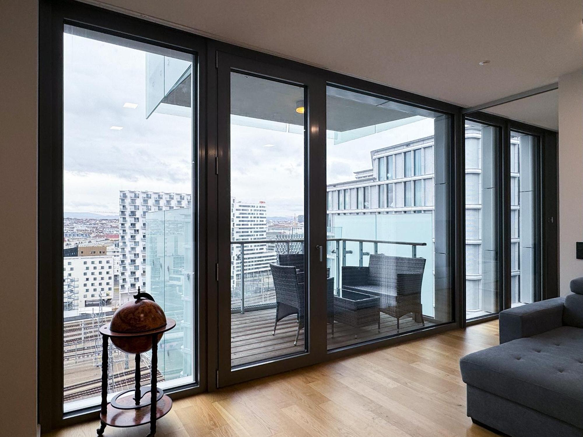 Luxus-Apartment Mit Weitblick 维也纳 外观 照片